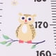 thumbnail image 5 of Tabla de crecimiento del bebé que entrega la regla Decoración de la pared para niños Calcomanías extraíbles de la medida de la altura de la lona Eigraketly JJ23916-04, 5 of 5
