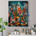 thumbnail image 4 of Qisvanset Cubist Abstract Face Canvas Print 12x16 Inch Gallery Wall Art, 4 of 8