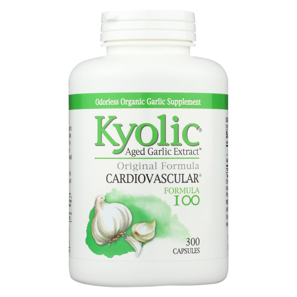 Kyolic Aged Garlic Extract Cardiovascular Original Formula 100 300
