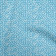thumbnail image 1 of oneOone Viscose Chiffon Medium Blue Fabric Block Fabric For Sewing Printed Craft Fabric By The Yard 42 Inch Wide-9I, 1 of 6