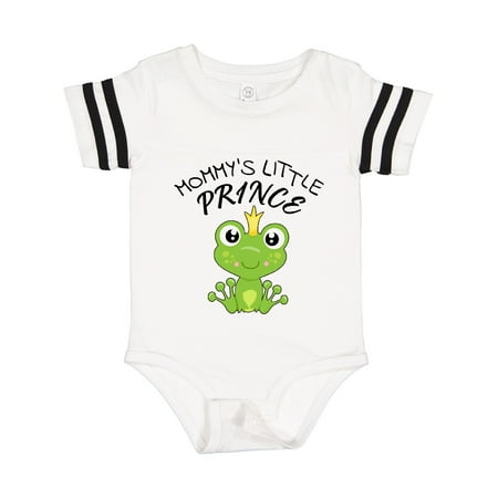 

Inktastic Mommy s Little Prince- Cute Frog Gift Baby Boy Bodysuit