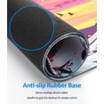 thumbnail image 4 of XXL Large Gaming Mouse Pad - Japanese Sea Waves Mouse Pad 35.4" x 15.7" Extended Desk Mat with Stitched Edges, Non-Slip Base Water Resist Keyboard Pad, Big Mouse Pad for Gamer, Office, Home, 4 of 5