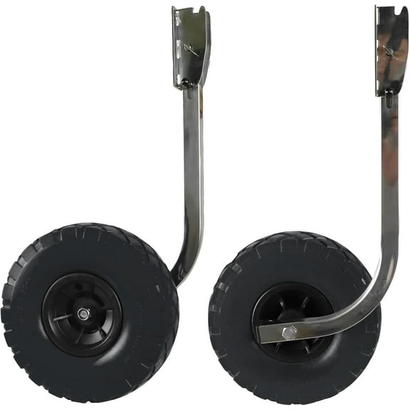 BRIS Stainless Steel Boat Transom Launching Wheel for Inflatable Boat