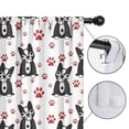 thumbnail image 4 of Blackout Kids Curtains,Boston Terrier Puppy Dog Childrens Insulated Curtains Set Of 2,Bedroom Essentials,Toddler Room Decor 52"x84"(132x213cm), 4 of 4