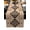 Brown, variant on Sage Green Boho Table Runner 36 Inches Small, Southwest Aztec Abstract Geometric Kitchen Dining Burlap Linen Tablerunner for Small/Round/Square/Wedding/Coffee/Dining Table Party Home Décor 13 x 36