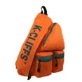 thumbnail image 2 of K-Cliffs 20 inch Unisex Reflective Sling Backpack Bright Orange Student Bookbag Travel Daypack Safety, 2 of 6