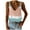 Mint Green, variant on Aayomet Workout Tops Women Tank Tops Summer Casual Ribbed Sleeveless Basic Cami Top Slim Henley Button Down Blouses,Mint Green XL