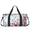 Multicolour 3, variant on Herdesigns Boho Colorful Striped Travel Duffle Bag Sports Yoga Weekender Overnight Carry on Workout Bags Lightweight Waterproof Gym Tote Bag for Women