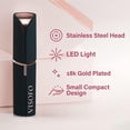 thumbnail image 2 of Maquinilla de afeitar eléctrica VISOFO para mujer Onyx para depilación facial, 2 of 7