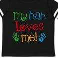 thumbnail image 4 of Inktastic My Nan Loves Me Boys or Girls Toddler T-Shirt, 4 of 5