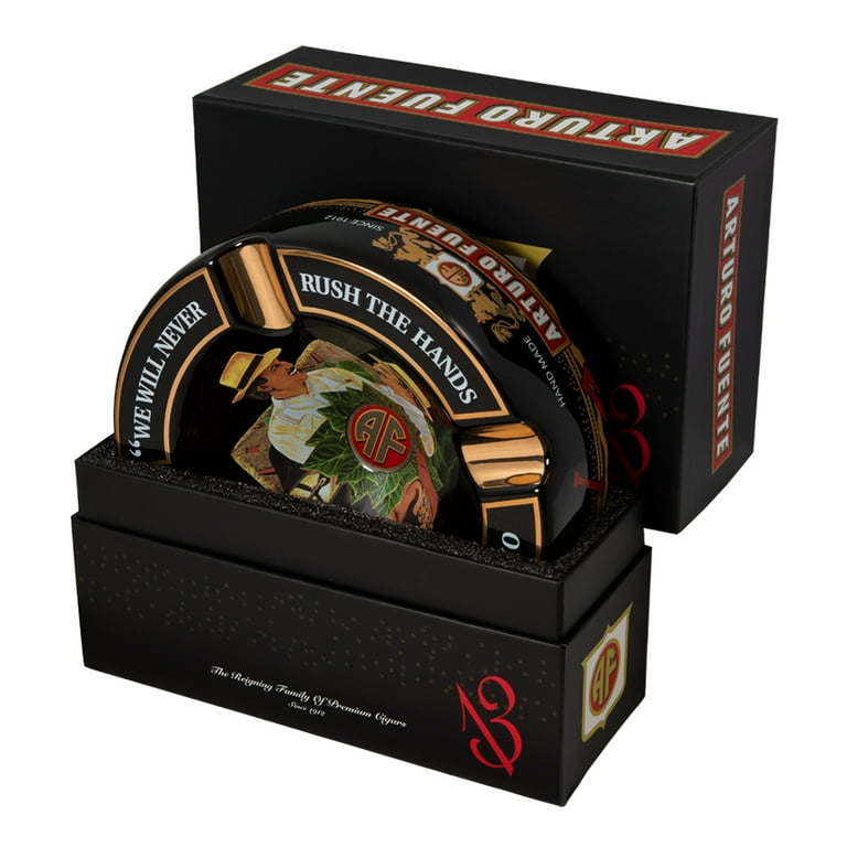Arturo Fuente Porcelain Cigar Ashtray - Black - Walmart.com Arturo Fuente Porcelain Cigar Ashtray - Black - Walmart.com