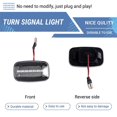 thumbnail image 5 of 2Pcs Car Dynamic LED Side Marker Light Turn Signal Light for Toyota Land Cruiser 70 80 100 Series, 5 of 5