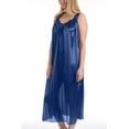 thumbnail image 2 of Ezi Nightgowns for Women - Soft & Breathable Satin Night Gowns for Adult Women - Medium to Plus Size Womens Sleep Shirts - Long Mid-Length Nightgown, 2 of 9