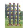 thumbnail image 5 of Songbird Essentials Bird Feeder Bird Seed Thistle Finch Feeder 3 Tube Red, 5 of 7
