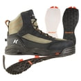thumbnail image 2 of Botas de vadeo Korkers unisex con hierbas secas y negras, talla 11, 2 of 6