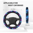 thumbnail image 4 of Galaxy Elastic Stretch Steering Wheel Cover Universal Interior Trim Wheel Protector For Car Truck Suv 15 Inches, 4 of 6