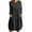 Black, variant on Utoimkio Women's Long Sleeve Cotton Linen Midi Dress Casual Loose Crewneck Long Dress for Women with Pockets