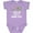 Lavender, variant on Inktastic Best Nanny Ever Grandchild Boys or Girls Baby Bodysuit