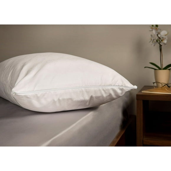 Lot de 2 protège-oreillers en polyester de la collection Chateau Standard / Queen