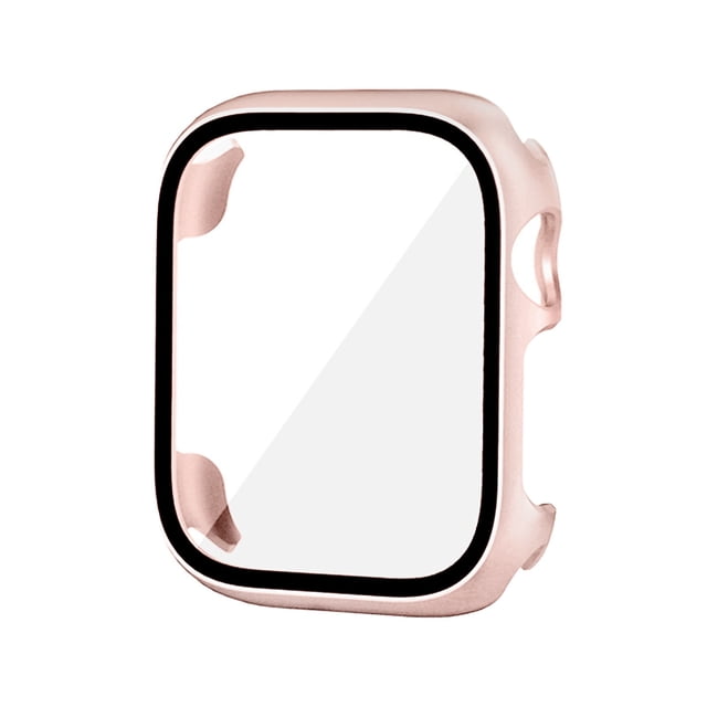 Stylish PC Muted Glass Smartwatch Case With Sweat Resistance Fit For 40/41mm Integrated Design
