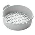 thumbnail image 4 of Doublure en Silicone, Poêle de Cuisson Pliable Réutilisable pour Friteuse, Doublure Ronde en Silicone pour Friteuse, Accessoires pour Friteuses à Air et Four, 4 of 7