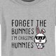 thumbnail image 2 of Gibobby Camisa De verano Estampado de conejo de Color sólido de verano estoy persiguiendo a HUNNEY niños y niñas Tops camisetas de manga corta para niños y niñas （Gris， 8-10 Años), 2 of 3