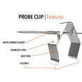 thumbnail image 2 of BBQ Butler Meat Thermometer Probe Holder - Ambient Temperature - 2 Clips, 2 of 6