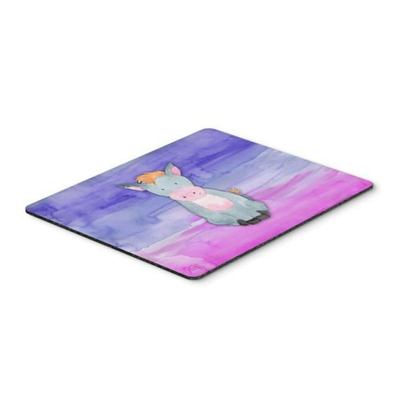 Donkey Watercolor Mouse Pad, Hot Pad or Trivet