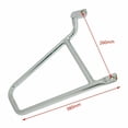 thumbnail image 2 of For Royal Enfield Pannier Saddle Bag Support Chrome Interceptor, 2 of 5