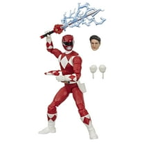 Power Rangers Lightning Collection 6-Inch Mighty Morphin Red Ranger Collectible Action Figure Toy with Accessories