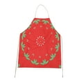 thumbnail image 1 of MasteelfCA Barber Shop Hair Cutting Hair Styling Apron Christmas Party Cooking Apron, 1 of 7