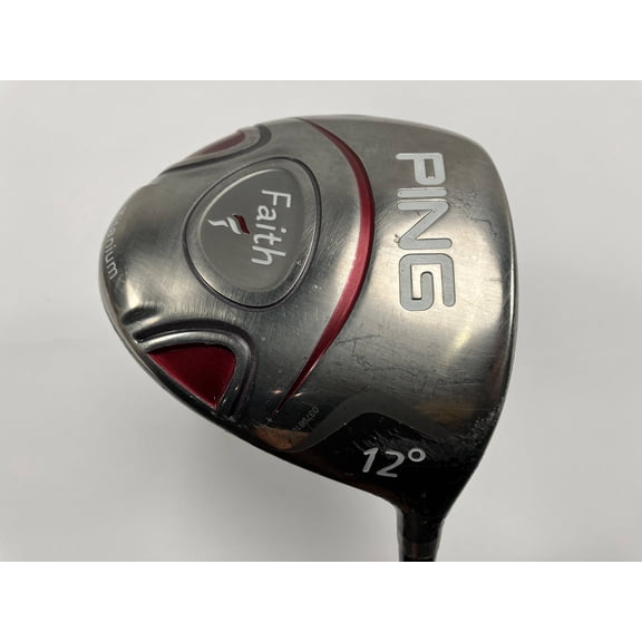 Pre-Owned Ping Faith Driver 12* True Ace Pink Diamond Ladies RH Undersize Grip