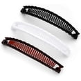 thumbnail image 2 of 3pcs Hair Claw Clips Long Hair Combs Fish Clips Ponytail Banana Hair Clips Hair, 2 of 5