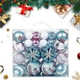 thumbnail image 2 of WEGFTDUOP 48PCS Christmas Ball Ornaments Christmas Tree Decoration Holiday Multiple Styles Ornaments For Christmas Trees Party Ball Decoration, 2 of 7