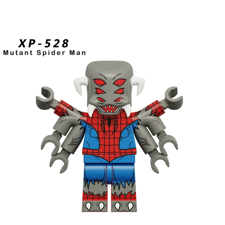 Spider-Man Across the Spider-Verse Building Block Figure x 8