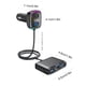 thumbnail image 3 of Cargador de coche 115W USB Multi Port Carga rápida | QC3.0 PD3.0 SCP Protocolos AFC | 6 puertos para uso de asientos delanteros y traseros | Entrada de 12 V-24 V | Pantalla digital | Extensión de, 3 of 9