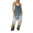 thumbnail image 2 of ICHUANYI Liquidación Mono de tirantes sin mangas para mujer, estilo informal, de verano ICHUANYI WER202308252963, 2 of 4