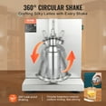 thumbnail image 5 of VEVOR Milkshake Maker Machine, 120W Commercial Milk Tea Shaker Machine, Single Head Milk Shake Mixer Machine, 0-180s Adjustable Milkshake Blender, with 750 ml Stainless Steel Cup, for Milk Tea Store, 5 of 9