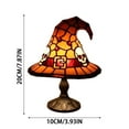 thumbnail image 3 of Halloween Witch Hat Night Light – Resin Decorative Lamp for Indoor Home, Festive Atmosphere, 3 of 9