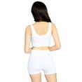 thumbnail image 2 of 3 PC Ultra-soft cozy knit crop - SML/MED / WHITE, 2 of 5