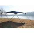 thumbnail image 3 of New Royal Blue Vortex Pontoon / Deck Boat 4 Bow Bimini Top 8' Long, 91-96" Wide, 54" High, Complete Kit, Frame, Canopy, and Hardware, 3 of 6