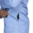 thumbnail image 2 of Bulwark Men's FR Lab Coat, Light Blue, Large, 2 of 7