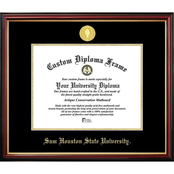 Sam Houston Petite Diploma Frame