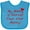Turquoise, variant on Inktastic My Mommy is Hotter Than Your Mommy Boys or Girls Baby Bib