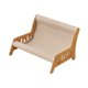 thumbnail image 4 of Sillón de sisal para gatos, cama elevada, mueble robusto para mascotas, madera resistente al desgaste, 4 of 9