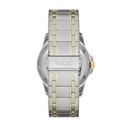 Relic Mens Damon Automatic, Two-Tone Stainless Steel Watch