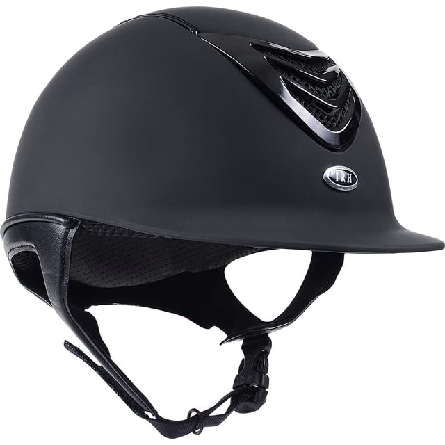 Casco IRH 4G negro mate mediano (55-56 cm) con forros