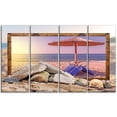 thumbnail image 2 of Framed Effect Beach Sunset, 2 of 3