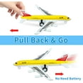 thumbnail image 2 of TYMZDYN Airplane Toys, Metal Plane Pull Back Airplane Toys for 3 4 5 6 Years Old Boys Girls, Die Cast Aircraft Plane Models, Kids' Play Vehicles Aeroplane Airplanes for Kids Birthday Easter Gifts, 2 of 7