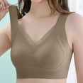 thumbnail image 3 of Women's Bra With Button Up Design No Warm Skin Mesh Underwear Women's Gathering And Adjustment Type Comfortable Without Steel Ring Bra Sports Brawls for Women Breathable Sports Bra Seamless Bras for, 3 of 6